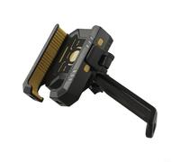 Support de téléphone pour moto, double absorption des chocs, miroir et support de tige de fourche, GPS anti-secousses pour appareils de 4,7 à 18,2 cm, navigation extérieure (doré)
