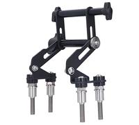 Support de téléphone pour Moto, Guidon, Clip de téléphone pour Scooter, Support de téléphone Portable avec Fonction de montée et d'abaissement, Ajustement pour R1250GS, (Noir)