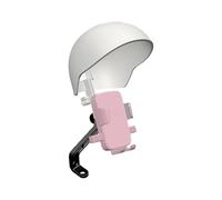 Support de téléphone pour moto multi-angle réglable absorption des chocs | Support de téléphone pour vélo, casque de moto, guidon, scooter, vélo, vélo de route