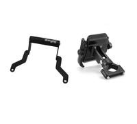 Support de téléphone pour Moto pour Smart Phone Navigation Mount Bracket Adapter Mounting Holder Motorcycle Accessories for BMW C400X C 400 X 2019(Noir)