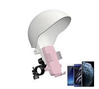 Support de téléphone pour moto, réglage multi-angle, absorption des chocs | Support de téléphone pour casque de vélo antidérapant pour moto, multi-angle, absorption des chocs, navigation de casque