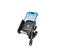 Support de téléphone pour moto - RNCYN - Antichoc - Amortisseur de vibrations - Serrure mécanique - Rotation 360 degrés