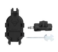 Support de téléphone pour moto, support antivol et antichoc pour guidon, avec rotation à 360 et rotule, étanche.