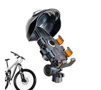 Support de téléphone pour moto, support de guidon anti-secousses, dispositif de navigation stable pour la sécurité de conduite, design de pince réglable, accessoire de voyage pour moto, support de