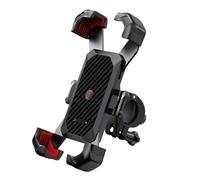 Support De Téléphone Pour Moto, Support Universel Pour Vélo, Vue À 360°, Pour Téléphone Portable De 4,7 À 7 Pouces, Support Antichoc, Clip GPS Support Telephone 360° Rotation