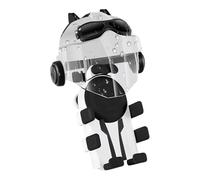 Support de téléphone pour pare-soleil de moto, résistant aux intempéries, support de téléphone pour guidon de guidon, adorable pince à dégagement facile, support de smartphone bloquant la lumière pour