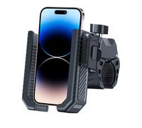 Support de téléphone pour poussettes - Montage rotatif à 360 degrés universel, réglable à l'épreuve des chocs | Gobelet moto moto pour téléphone portable