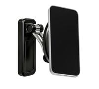 Support de téléphone pour réfrigérateur avec poignée mobile de navigation | Poignée de téléphone magnétique double face pliable pour cuisine, chariot de golf, regarder la télévision, navigation, filmer