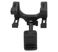 Support de téléphone pour rétroviseur de voiture, fixation en silicone renforcée pour une conduite en toute sécurité, rotation à 360 pour un