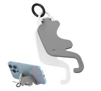 Support de téléphone pour sac à dos éléphant - Adorable pendentif miniature - Support créatif inspiré des animaux - Support portable réglable - Fonction compacte tendance