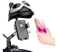 Support de téléphone pour scooter électrique | Anti Shake Cell Sub - Clamp - Rétroviseur de moto avec chapeau de soleil imperméable