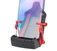 Support de téléphone pour siège de course | Support de téléphone pour grille d'aération de voiture avec ceinture de sécurité pour smartphones, support de voiture super stable à serrage automatique