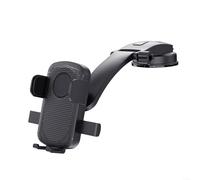 Support de téléphone pour tableau de bord de voiture avec verrouillage automatique et articulation réglable à 360 degrés pour une large gamme d'angles de vue (tatouage facial)