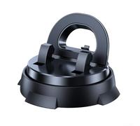 Support de téléphone pour tableau de bord et console centrale avec rotation à 360 degrés, prise en main adaptative pour téléphones 6 de 14 mm d'épaisseur, triple ventouse en gel solide, lavable et