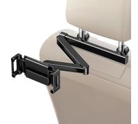 Support de téléphone pour tablette - Support de tablette pour appuie-tête de voiture, support mobile réglable rotatif à 360 degrés | Organisateur de siège arrière de rangement