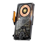Support de téléphone pour valve de voiture - Support de charge automatique de serrage - Support de téléphone ventilé monté | pour appels, enregistrement vidéo, déplacement, voyage, voyage en voiture