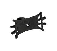 Support de Téléphone pour Vélo 10-15 cm Pivotant Fixation Stable Noir