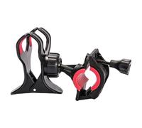 Support de téléphone pour vélo de montagne - Support de smartphone antichoc - Clip de guidon réglable - Rotation à 360 ° - Pour suivi GPS, équipement de vélo en plein air pour adolescentes et femmes