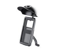 Support de téléphone pour vélo de montagne : support de téléphone rétractable avec chapeau de soleil, étui étanche de montage cellulaire de 26 x 10,5 cm avec Sunshade réglable, pour hommes