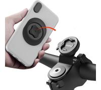 Support de téléphone pour vélo,Porte-téléphone Universel en Aluminium pour Guidon et Potence de vélo de Montagne,Pince en Aluminium pour téléphone Portable,Fixation Rapide/détachement【Sér. C-2e gén.】