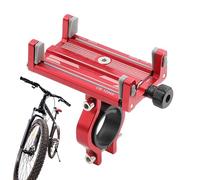 Support de téléphone pour vélo - Support de guidon , station d'accueil mobile rotative | Support de cycle sûr, poignée de scooter réglable, support GPS portable, berceau de moto, clip de