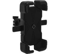 Support De Téléphone Pour Vélo, Support De Téléphone Anti Secousse Pour Scooter Moto, Support De Téléphone Rotatif 360° Pour Smartphone De 4.5 À 7.2 Pouces, Noir Jaune