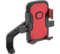 Support De Téléphone Pour Vélo, Support De Téléphone Pour Moto Scooter Rétroviseur, Support De Smartphone Amélioré Pour Smartphone De 3.5 À 7.1 Pouces, Rouge