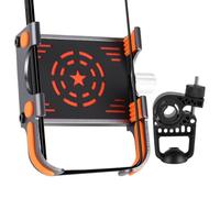 Support de téléphone pour vélo - Support de téléphone pour vélo | Support de téléphone portable pour guidon | Support de téléphone | Rotation à 360° pour vélo, scooter électrique et mains - Navigation