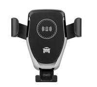 Support de Téléphone pour Voiture, à Pince D’aération Chargeur sans | Rotation à 360 Degrés, Maintien Antichoc, Fixation Flexible, Compatible Smartphones de 4 à 6,4 Pouces, Conduite