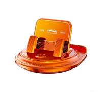Support de téléphone pour voiture avec panneau de stationnement intégré pour installation sur tableau de bord Prend en charge une utilisation à une main et une visibilité de grands nombres (orange)