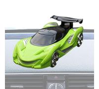 Support de téléphone pour voiture - Désodorisant pour plaque d'immatriculation - Multifonctionnel - Accessoire de voiture - Décoration en forme de course pour tableau de bord ou table