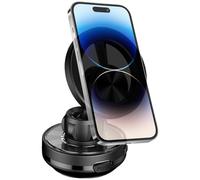 Support de téléphone pour voiture, support à ventouse, 9,9/9,7/6,3", support rotatif pour téléphone portable, forte prise en main, support magnétique pour pare-brise et tableau de bord, accessoires