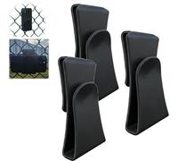 Support de téléphone pour vue de raquette, support de téléphone pour impression 3D de tennis, support de téléphone à clip fixe pour enregistrement de match, supports pour filet et clôture (3pcs)