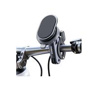 Baseus PrimeTrip support de téléphone 2-en-1 pour vélo / scooter / moto avec anneau support - Magnétique - Universel - Cosmic Black