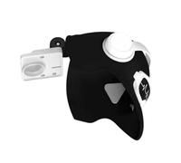 Support de téléphone réglable à 360° pour casque de moto, étanche, design antidérapant, compatibilité générale pour tous les modèles de support de casque de vélo