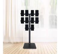 Support de téléphone réglable pour bureau - Support de chargement mains libres - Parfait pour la maison, le bureau et l'enregistrement vidéo - Compatible avec tous les smartphones