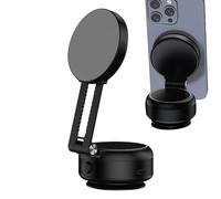 Support de téléphone rétractable - Double ventouse, design magnétique | Support d'aspirateur électrique pour appareils mobiles, support intérieur de voiture pour un placement pratique du téléphone