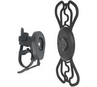 Support de téléphone robuste pour systèmes Garmin conçu pour smartphones de 4,7 à 6,9 pouces avec nylon et silicone anti-vibration (C)