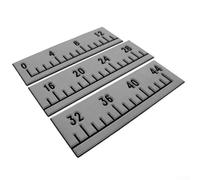 Support de téléphone robuste pour tableau de bord avec règle de poisson et 2 espaces de rangement séparés (règle de poisson)