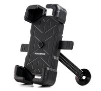 Support de téléphone rotatif à 360 pour moto (4,5-7,2 pouces) - Noir