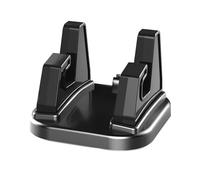 Support de téléphone rotatif pour tableau de bord adhésif pour la plupart des smartphones, systèmes de navigation de voiture, support de téléphone avec tête rotative