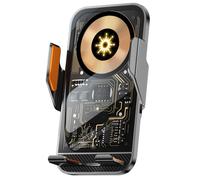 Support de téléphone sans fil pour voiture - SVINTORA - C10 - Design français - Gris