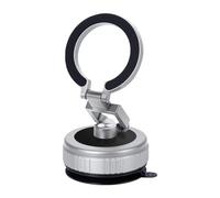 Support de téléphone sous vide, support à ventouse, mobile pliable, berceau rotatif à 360 degrés, organisateur de rangement compact, accessoires de véhicule compatibles avec la plupart des sma