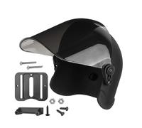 Support de téléphone Sun Shade - Mont de guidon de vélo, casque | Support de vision solaire avec support d'écran tactile pour la livraison scooter Commission de navigation pour les pilotes de