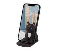 Support de téléphone - Support de bureau pour chiot, accessoire mobile de bouledogue | Adorable figurine d'ornement de bouledogue français pour smartphone, dessin animé, sculpture de téléphone avec