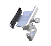 Support de téléphone Support de téléphone Portable pour Moto navigateur GPS rétroviseur Support de Guidon pour Honda pour Forza 125 250 300 350 750(H Sliver)