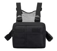 Support de téléphone sur la poitrine pour la course, porte-téléphone pour gilet de course | Pack de sacs de rangement pour Fanny Rig d'extérieur - organisationnel léger, respirant pratique pour la