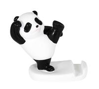 Support de téléphone The Concept Factory Panda Kawaii Blanc et Noir