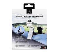 T'nB Support de téléphone CARMAGLUX5 – Magnétique, tête rotative 360°, bras télescopique 180°