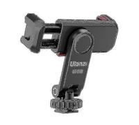 Support de téléphone Ulanzi St-06s avec pince de fixation pour prise de vue horizontale et verticale, pour smartphone, griffe froide, lampe vidéo, microphone, m&y